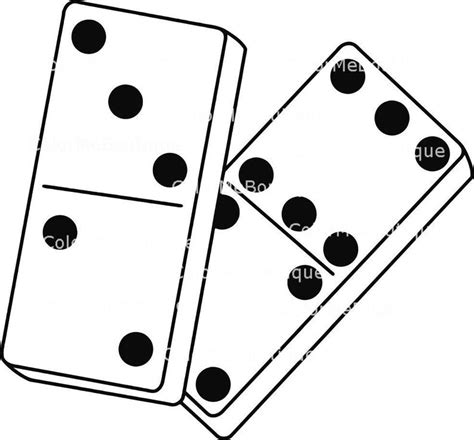 domino clipart|dominoes clip art black and white.